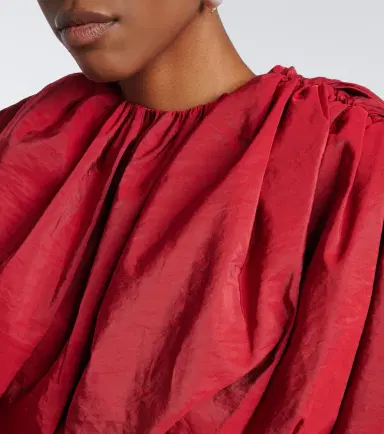 Magda Butrym Silk-blend taffeta crop top | Thumbnail 3