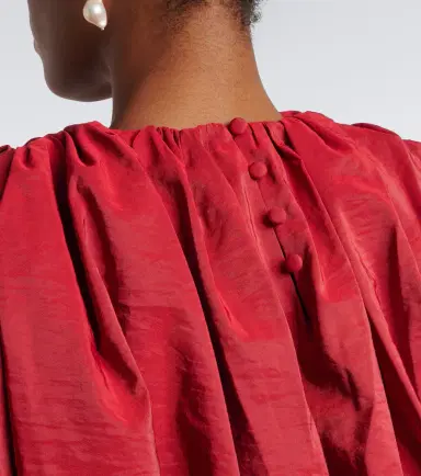 Magda Butrym Silk-blend taffeta crop top | Thumbnail 5