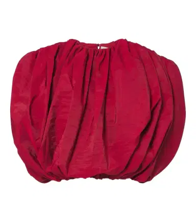 Magda Butrym Silk-blend taffeta crop top | Thumbnail 1