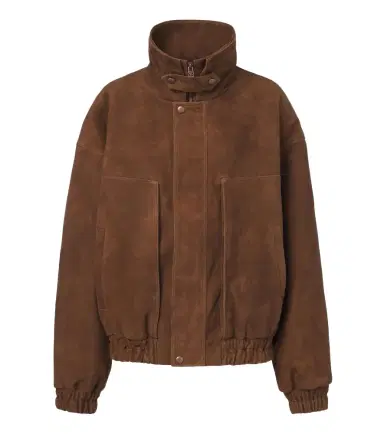 Magda Butrym Suede bomber jacket | Thumbnail 1