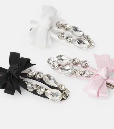 MONNALISA Set of 3 embellished hairpins | Thumbnail 2 MONNALISA Set of 3 embellished hairpins | Thumbnail 2