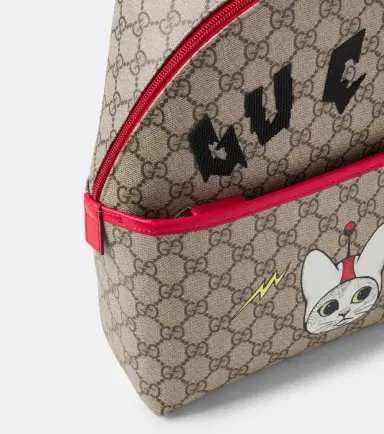 Gucci Kids GG canvas printed backpack | Thumbnail 3