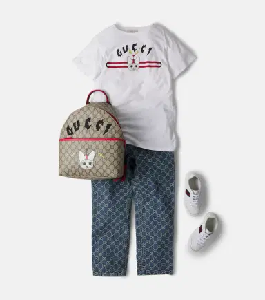 Gucci Kids GG canvas printed backpack | Thumbnail 5