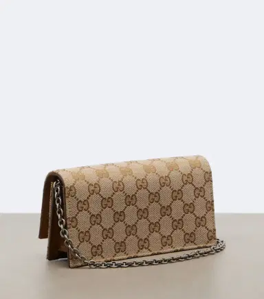 Gucci Dionysus GG canvas wallet on chain | Thumbnail 3