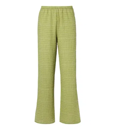 ASCENO Loreto checked cotton wide-leg pants | Thumbnail 1
