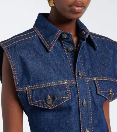Versace Denim minidress | Thumbnail 2 Versace Denim minidress | Thumbnail 2