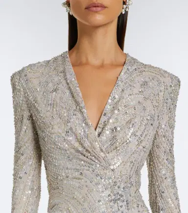 Jenny Packham Arizona embellished gown | Thumbnail 4