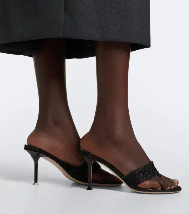 Christen Helix leather thong sandals | Thumbnail 5