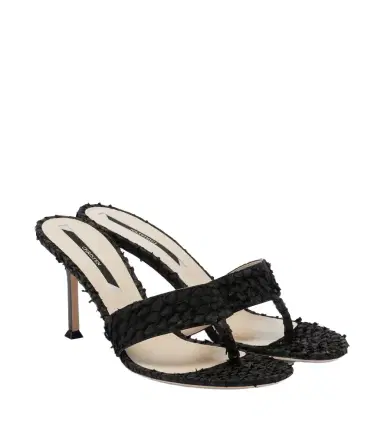 Christen Helix leather thong sandals | Thumbnail 1