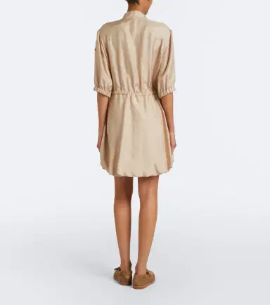 Moncler ilk zip-up minidress | Thumbnail 3 Moncler ilk zip-up minidress | Thumbnail 3