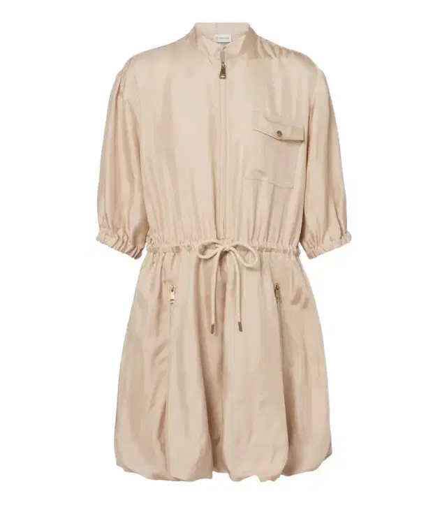 Moncler ilk zip-up minidress