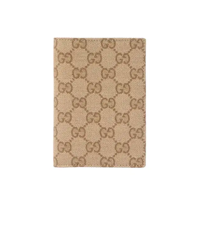 Gucci Essence Classic GG canvas passport holder