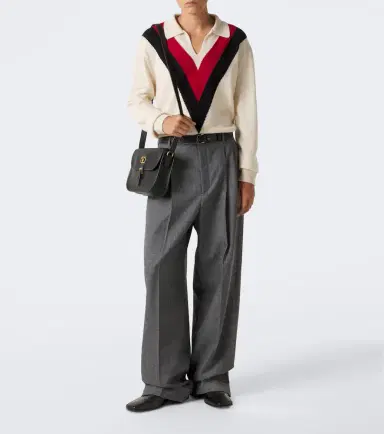 Valentino Jacquard cashmere polo sweater | Thumbnail 4 Valentino Jacquard cashmere polo sweater | Thumbnail 4