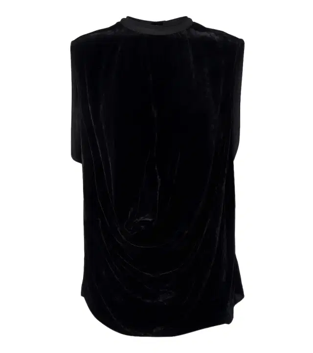 Rick Owens Draped velvet top