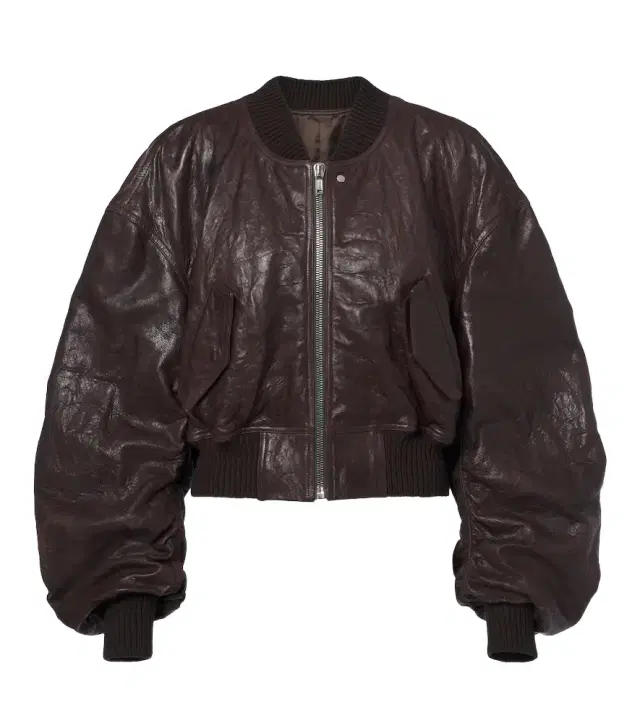 Rick Owens Secchia leather bomber jacket