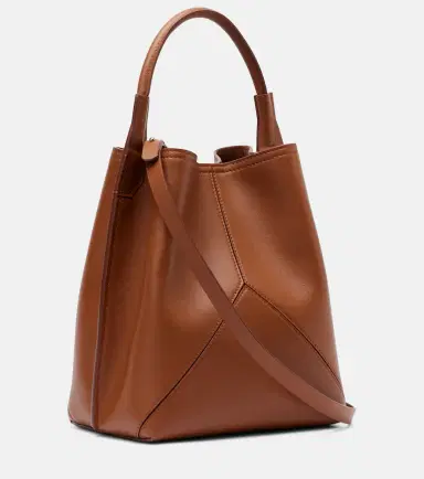 Victoria Beckham Victoria Medium leather bucket bag | Thumbnail 3 Victoria Beckham Victoria Medium leather bucket bag | Thumbnail 3