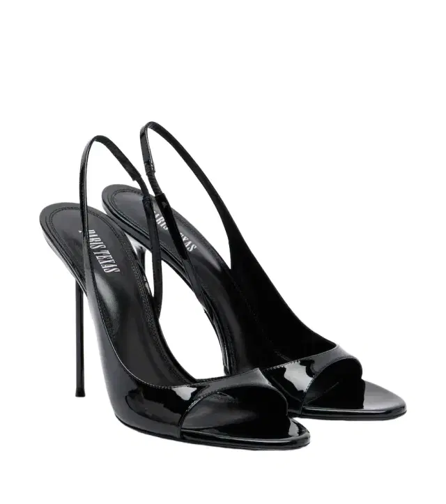 Paris Texas Lidia patent leather slingback sandals