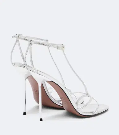 Paris Texas Lidia metallic patent leather sandals | Thumbnail 3 Paris Texas Lidia metallic patent leather sandals | Thumbnail 3