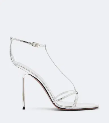 Paris Texas Lidia metallic patent leather sandals | Thumbnail 4 Paris Texas Lidia metallic patent leather sandals | Thumbnail 4