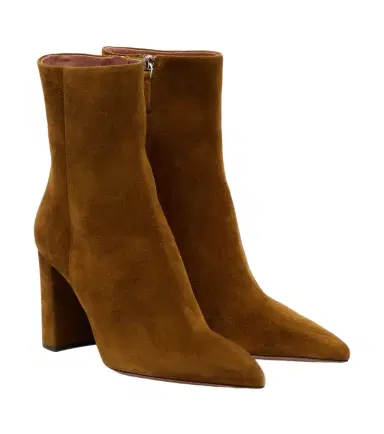 Paris Texas Anja suede ankle boots | Thumbnail 1 Paris Texas Anja suede ankle boots | Thumbnail 1