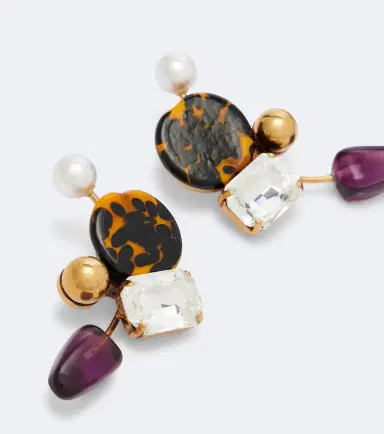 Dries Van Noten Embellished earrings | Thumbnail 2