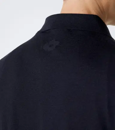 Lardini Wool, silk, and cashmere polo sweater | Thumbnail 6