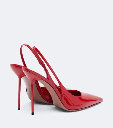 Paris Texas Lidia patent leather slingback pumps | Thumbnail 3