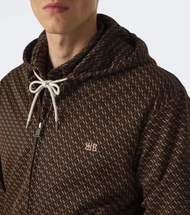 Wales Bonner Hooded jacquard track jacket | Thumbnail 4