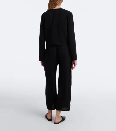 LESET Ari cropped wide-leg pants | Thumbnail 4