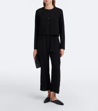 LESET Ari cropped cardigan | Thumbnail 6