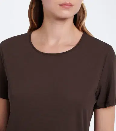 LESET Milo cropped cotton T-shirt | Thumbnail 4