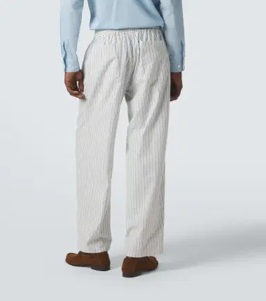 Umit Benan Julian striped cotton wide-leg pants | Thumbnail 2