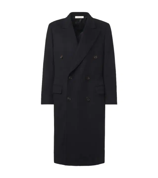 Umit Benan President double-breasted cashmere coat