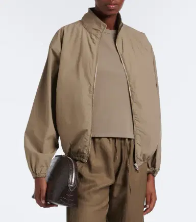 LESET Kyoto cropped cotton jacket | Thumbnail 6 LESET Kyoto cropped cotton jacket | Thumbnail 6