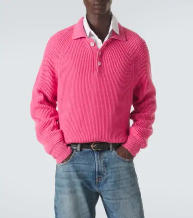 UMIT BENAN Diana cashmere polo sweater | Thumbnail 2 UMIT BENAN Diana cashmere polo sweater | Thumbnail 2