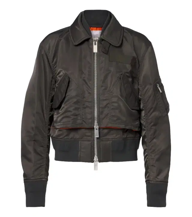 Sacai Layered technical bomber jacket