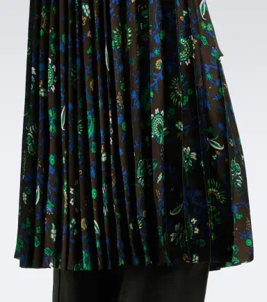 Sacai Floral plissé midi skirt | Thumbnail 3 Sacai Floral plissé midi skirt | Thumbnail 3
