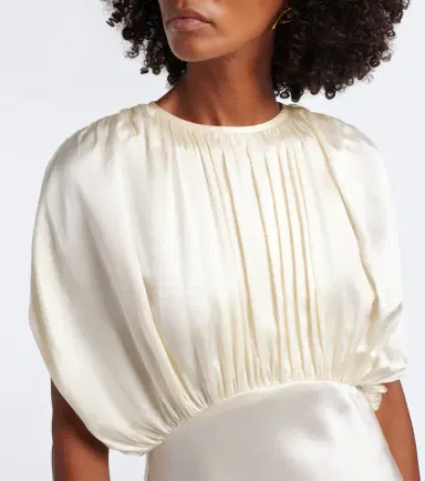 Tove Peta draped peplum silk satin top | Thumbnail 6 Tove Peta draped peplum silk satin top | Thumbnail 6