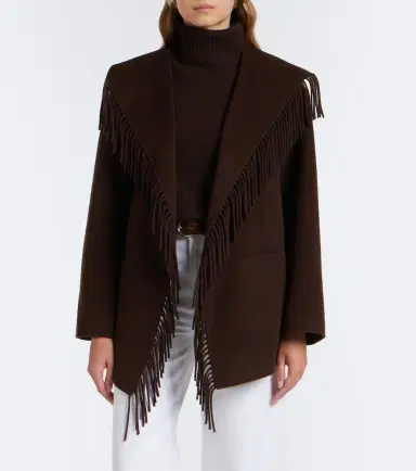 Simkhai Fringed wool-blend jacket | Thumbnail 2