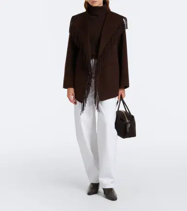 Simkhai Fringed wool-blend jacket | Thumbnail 5