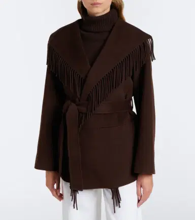 Simkhai Fringed wool-blend jacket | Thumbnail 6