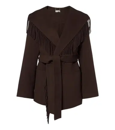 Simkhai Fringed wool-blend jacket | Thumbnail 1