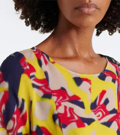 Dries Van Noten Printed draped top | Thumbnail 3 Dries Van Noten Printed draped top | Thumbnail 3