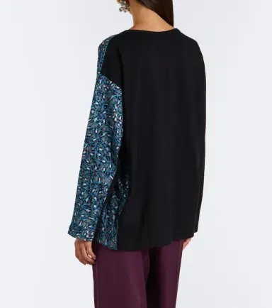 Dries Van Noten Printed cotton jersey top | Thumbnail 3 Dries Van Noten Printed cotton jersey top | Thumbnail 3