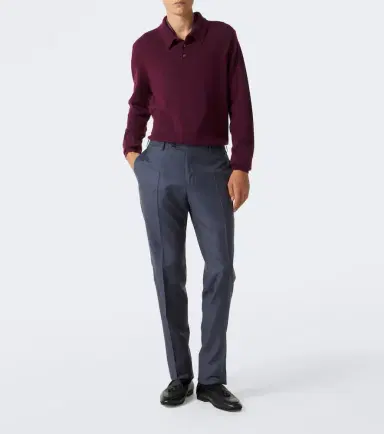 Rubinacci Cashmere polo sweater | Thumbnail 5