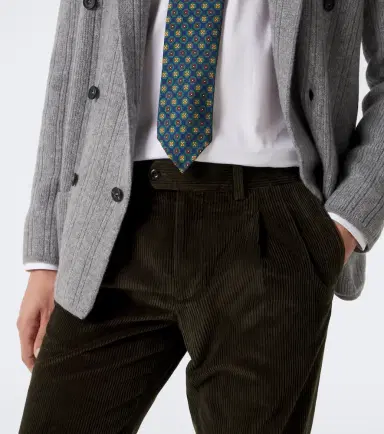 Rubinacci Modluca cotton corduroy straight pants | Thumbnail 3 Rubinacci Modluca cotton corduroy straight pants | Thumbnail 3