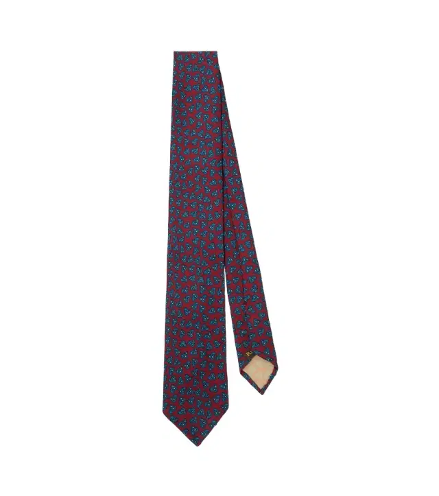 Rubinacci Paisley silk tie