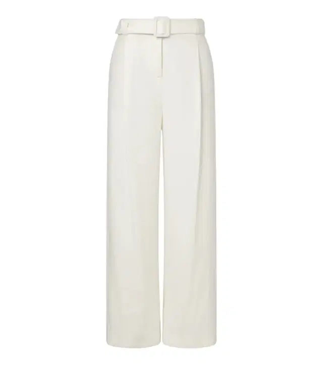 Belted wool and cashmere wide-leg pants Belted wool and cashmere wide-leg pants