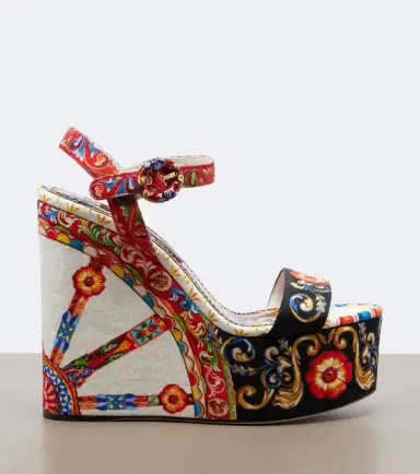 Dolce & Gabbana Carretto platform sandals | Thumbnail 2