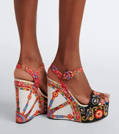 Dolce & Gabbana Carretto platform sandals | Thumbnail 6
